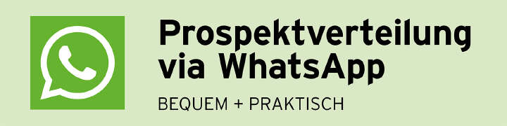 Prospektverteilung via WhatsApp